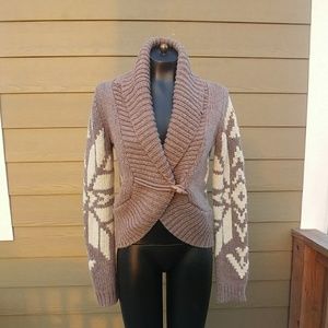 America Eagle size large sweater jacket